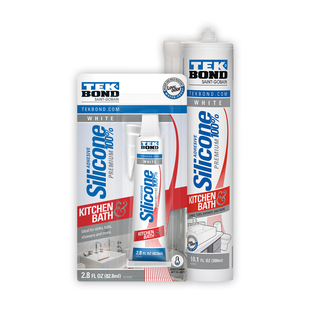 Premium White Kitchen and Bath Sealant