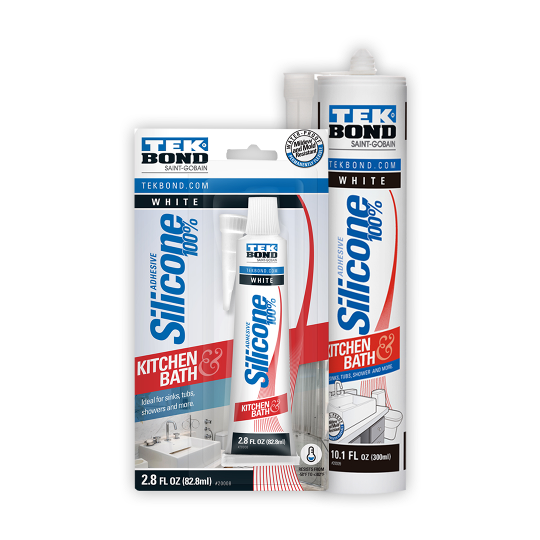 White Kitchen and Bath Sealant